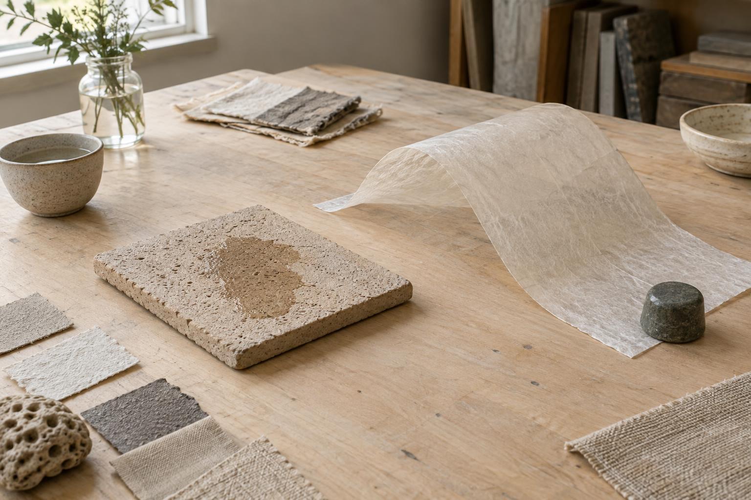 Reading Material Properties: Porosity, Flexibility and Weight in Artmaking